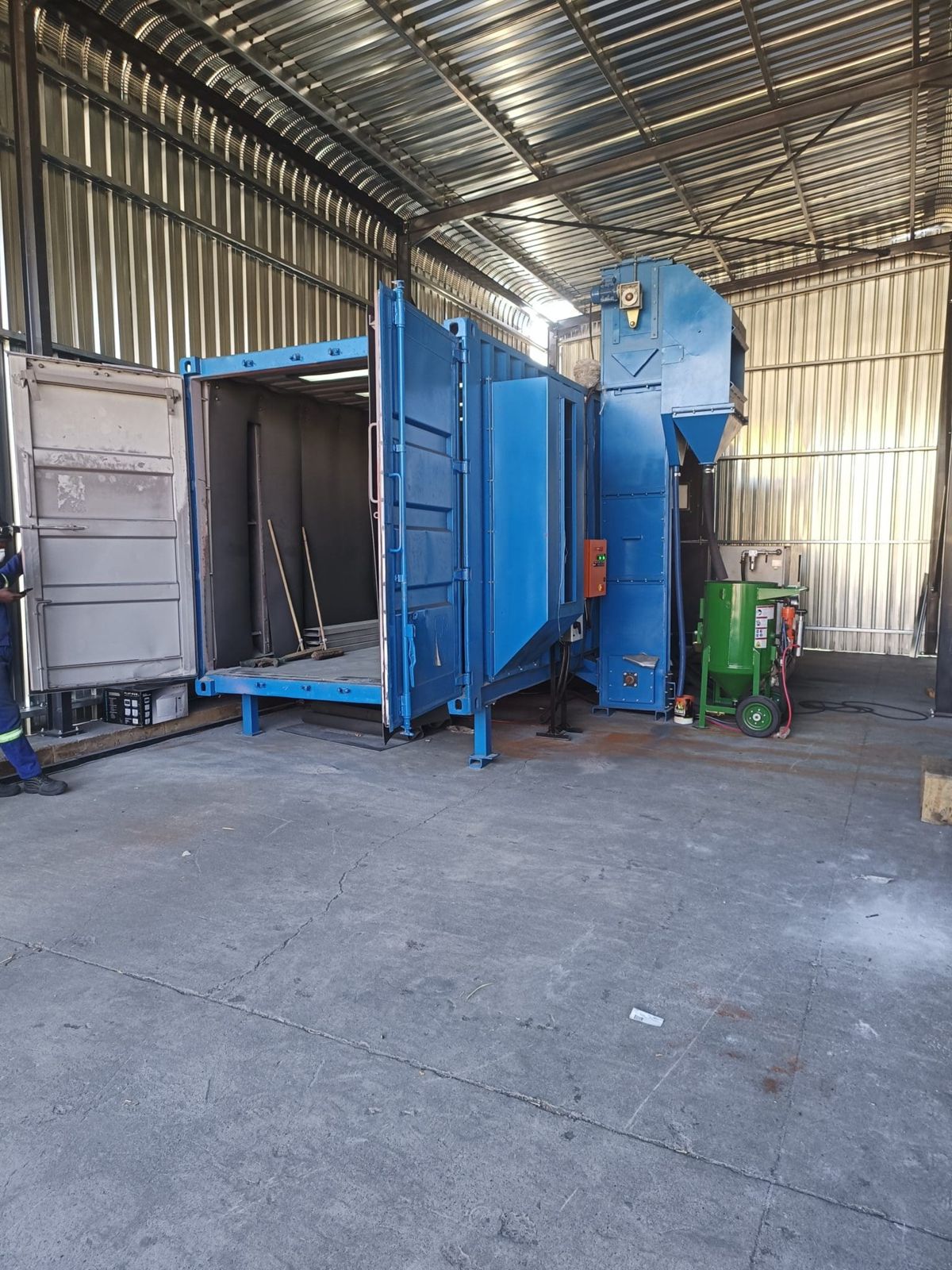 Container booths