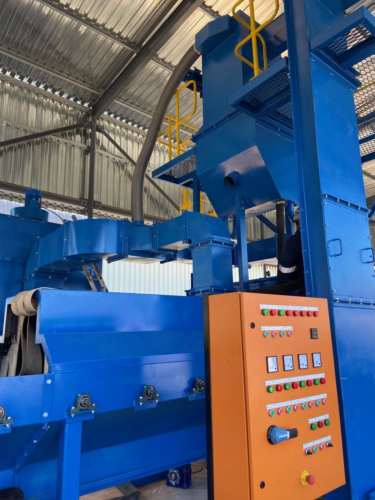 Scaffold Wheel Blasting Machine, photo 2