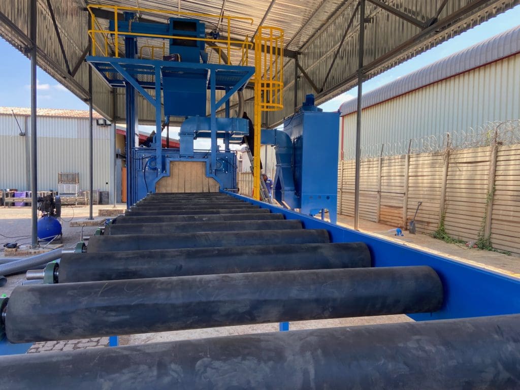 Scaffold Wheel Blasting Machine, photo 3